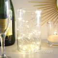 cylinder glass vase transparent simple flower glass vases